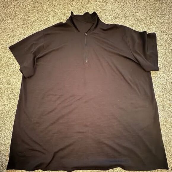 Portocruz Black Plus Size Swim Cover Up Dress 3X Flattering & Comfy Beach Ready - Picture 4 of 8